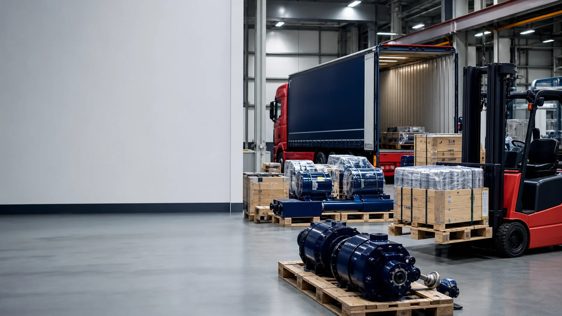 Fabrika taşımacılığı için planlanan makine ve ekipman taşıma süreci